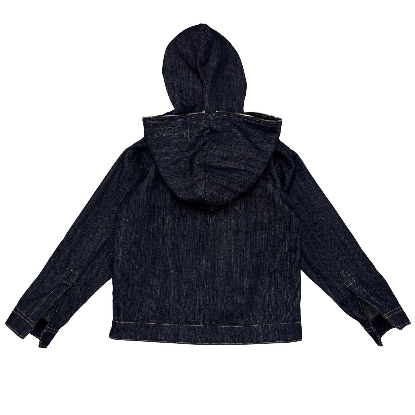 Denim Gimp Hoodie Slim Fit Sample