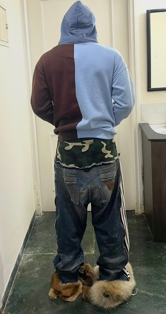 Hybrid reconstructed jeans