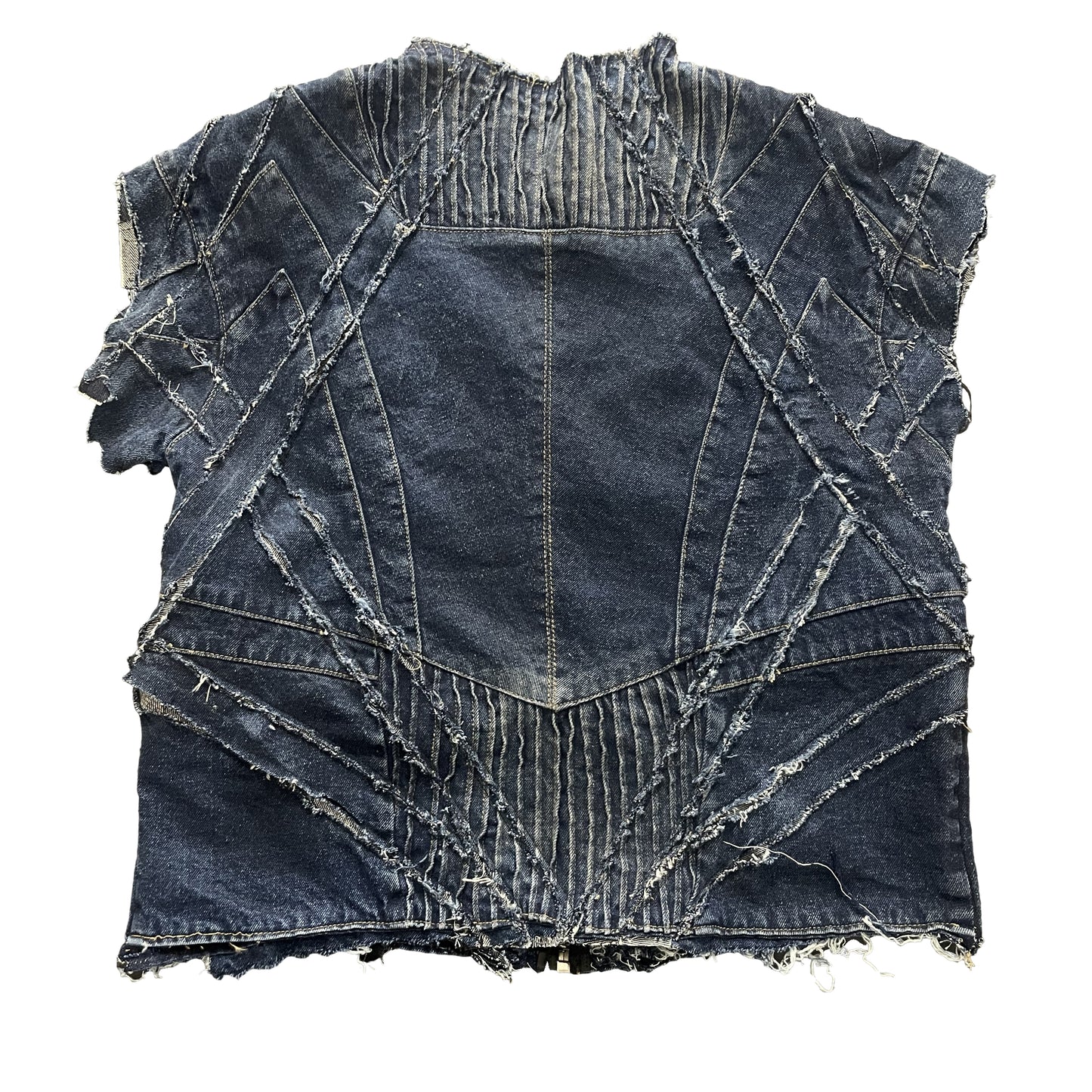 Moto Denim Vest
