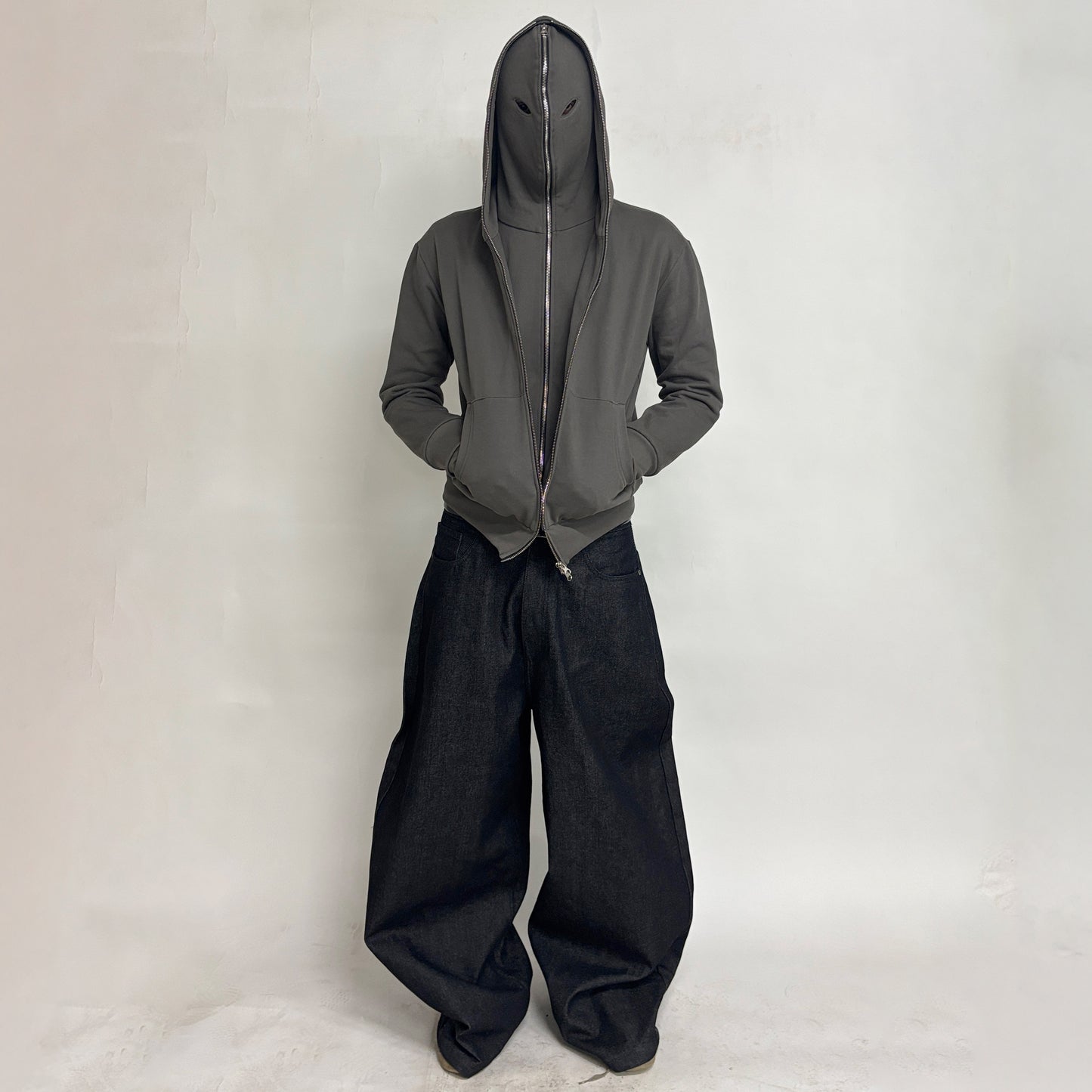 GIMP HOODIE SAMPLE GREY