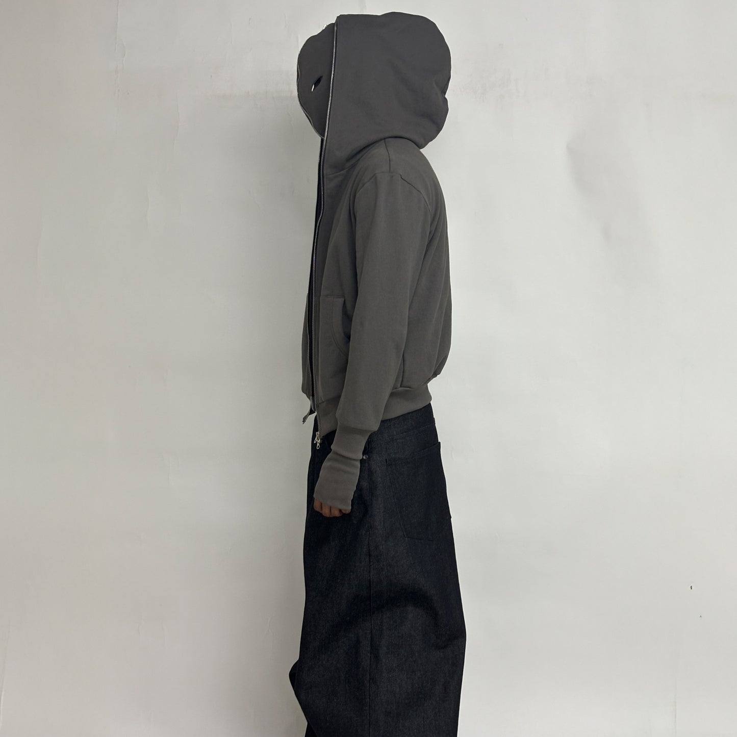 GIMP HOODIE SAMPLE GREY