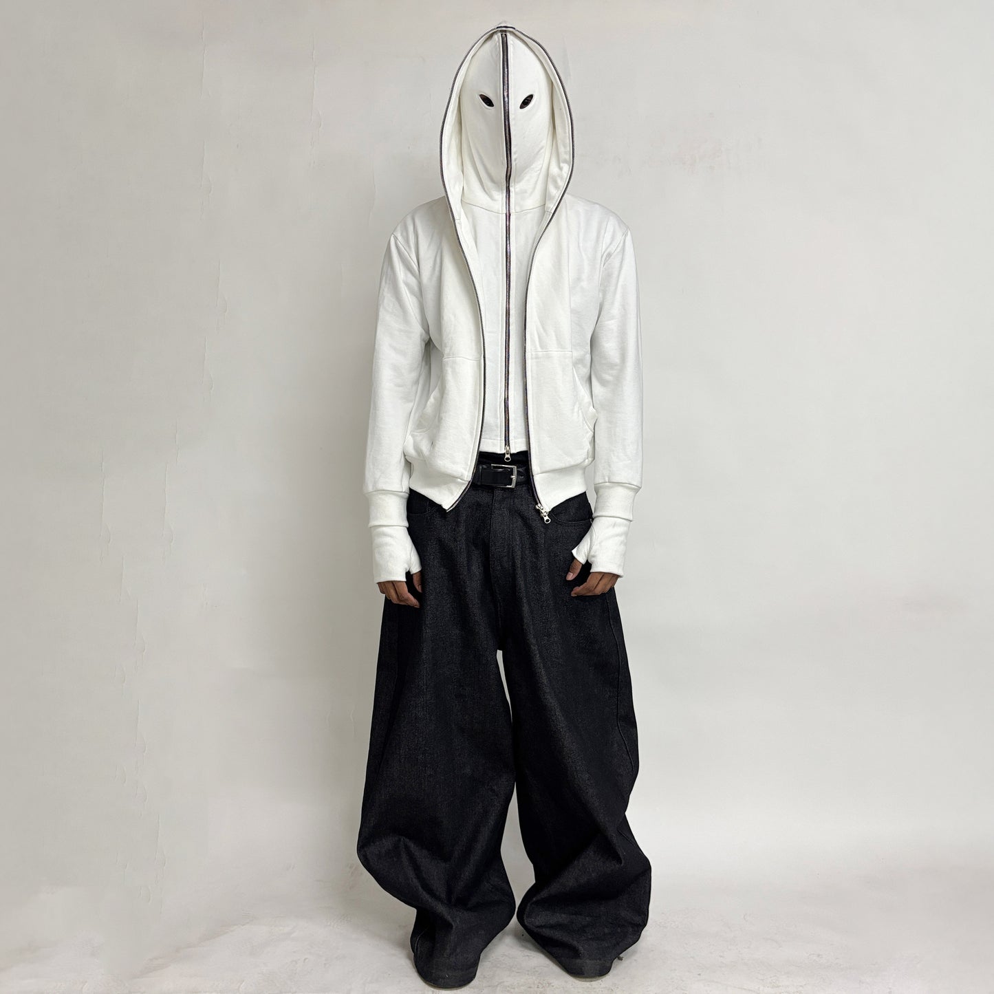 GIMP WHITE HOODIE SAMPLE