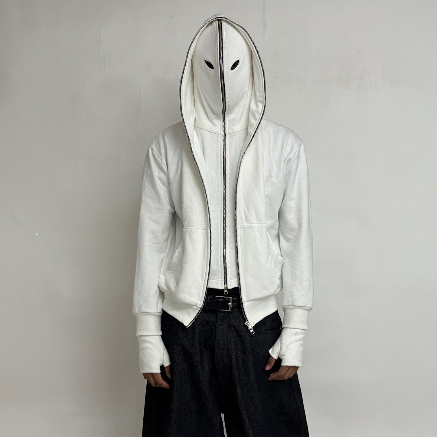 GIMP WHITE HOODIE SAMPLE