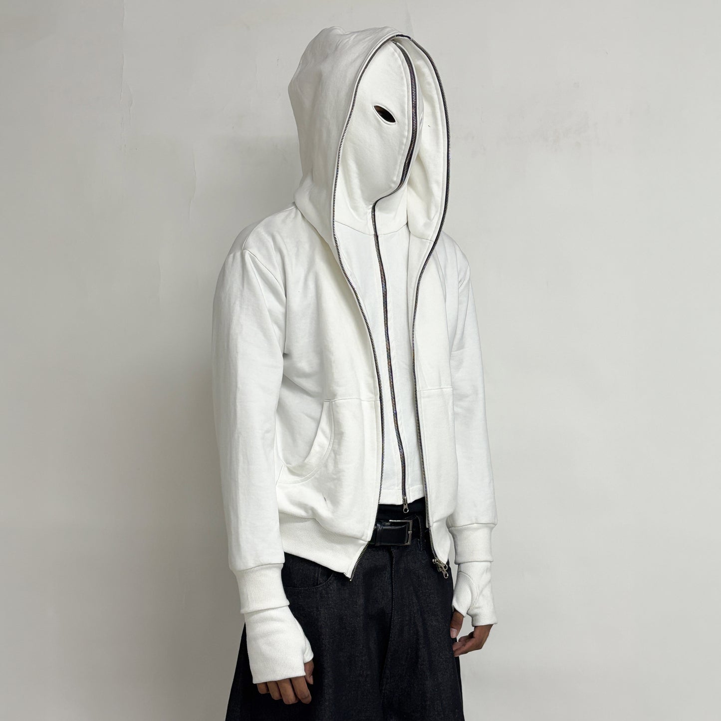 GIMP WHITE HOODIE SAMPLE