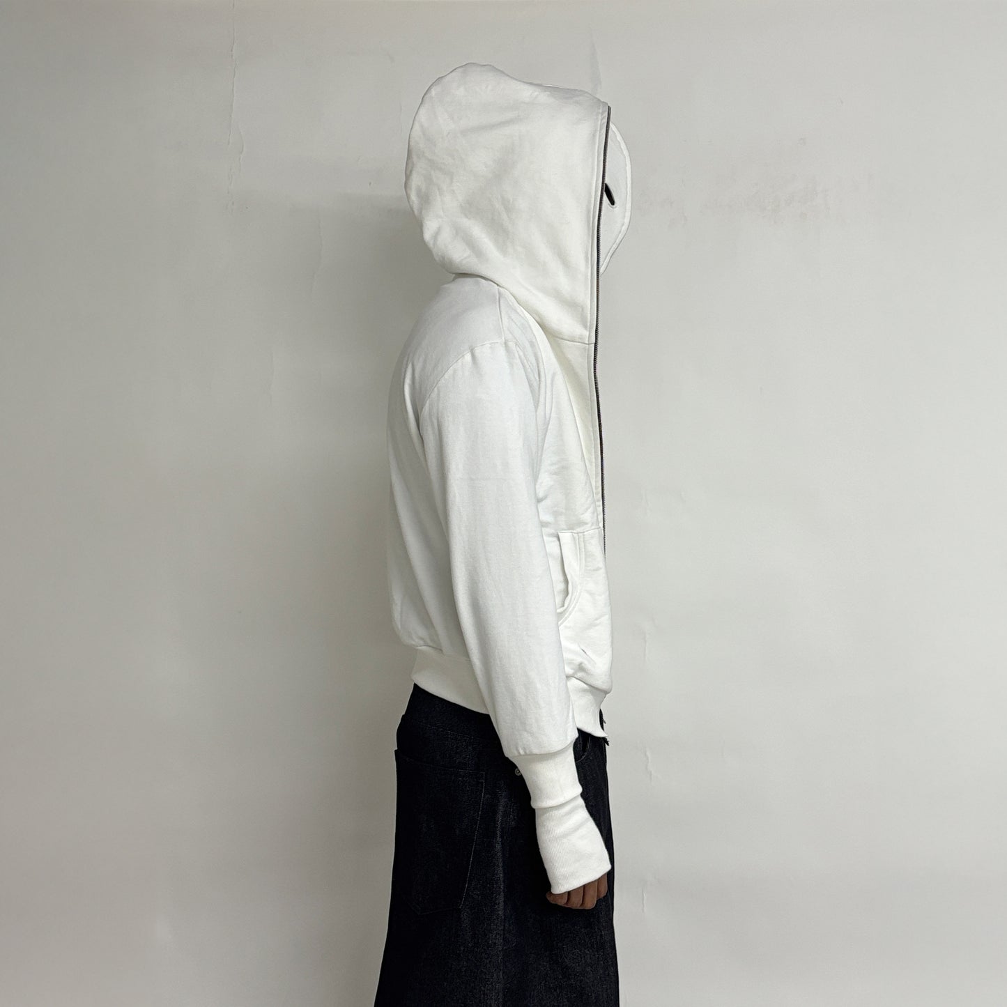 GIMP WHITE HOODIE SAMPLE
