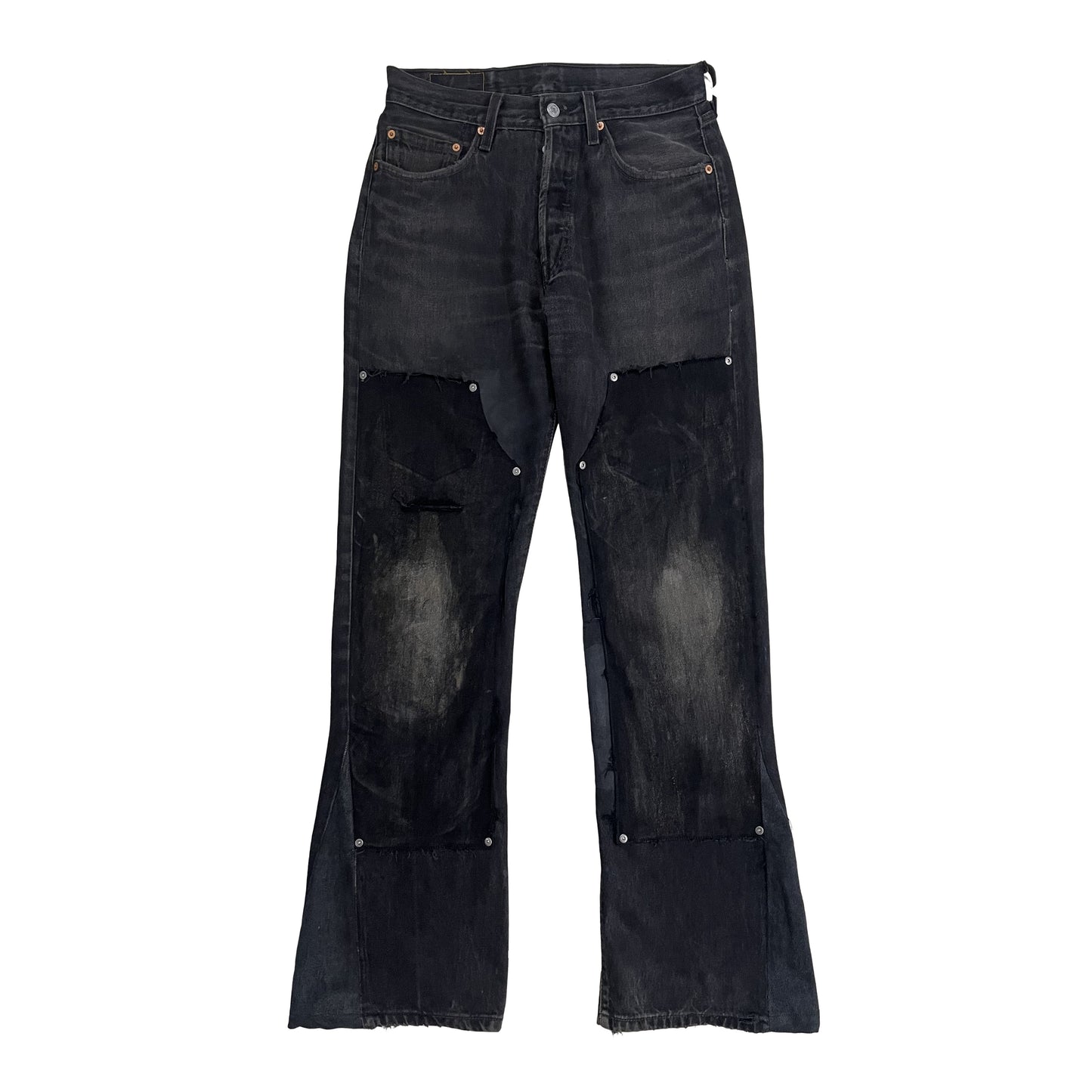 RECONSTRUCTED CARPENTER FLARED JEANS (MAKE TO ORDER)