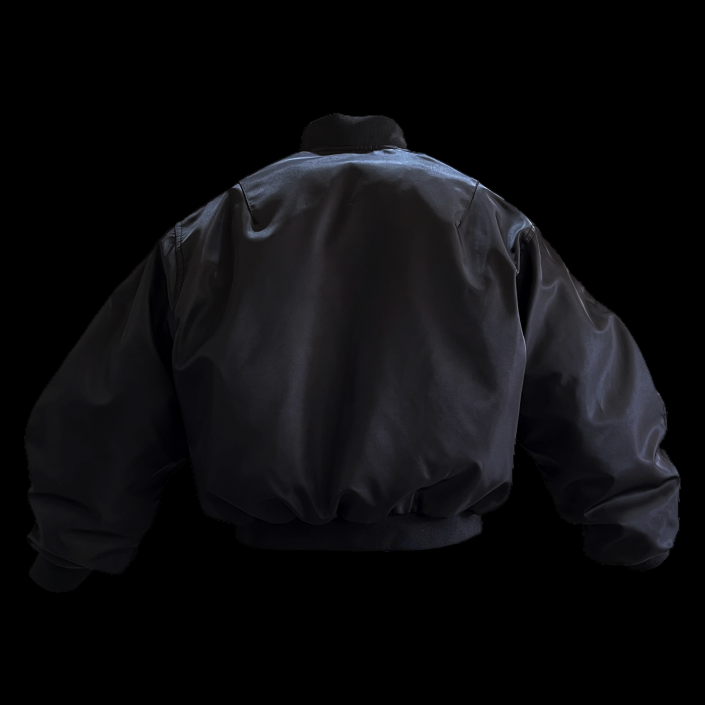 Black Bomber Jacket - FW23