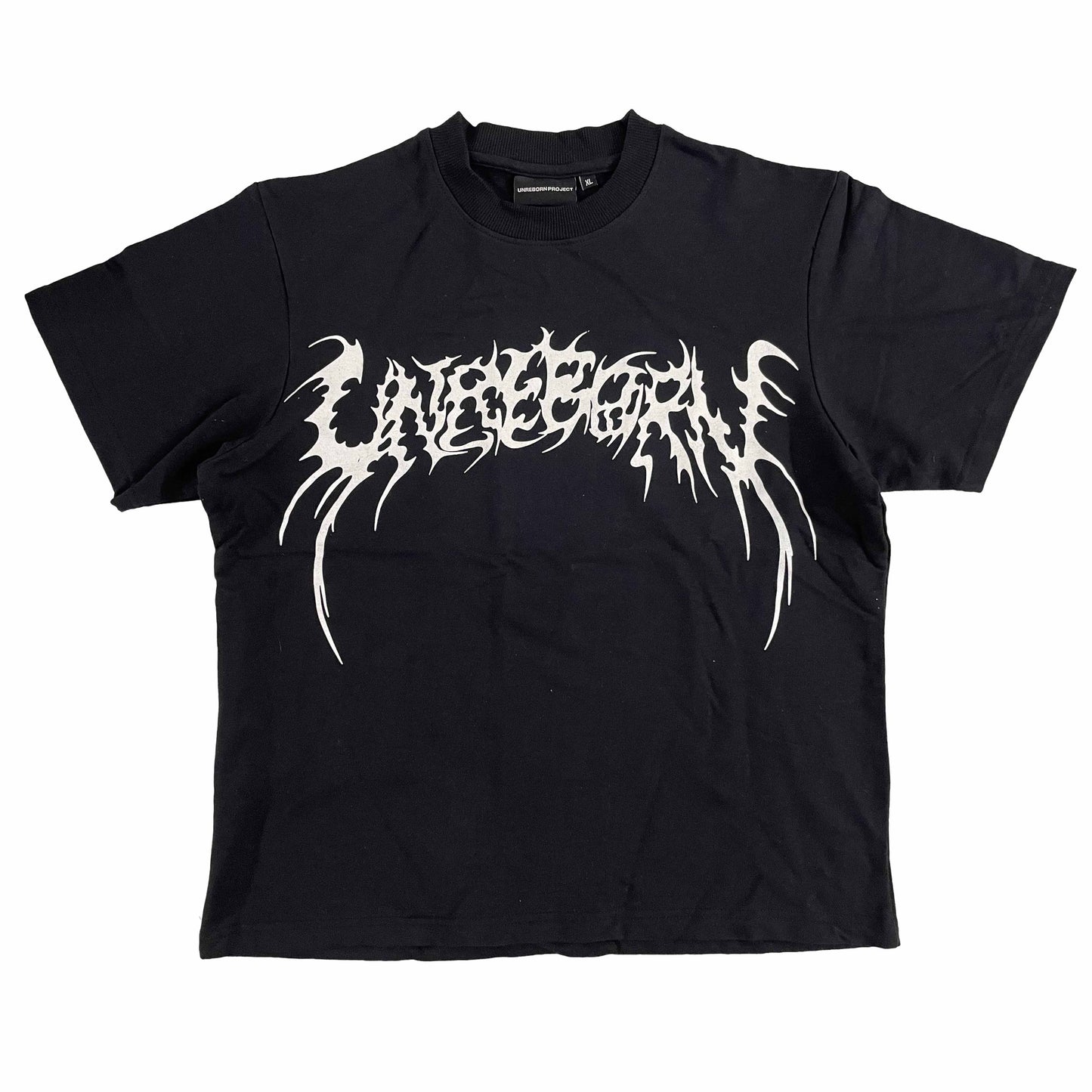 hellraiser cyber cigil logo black tee sample