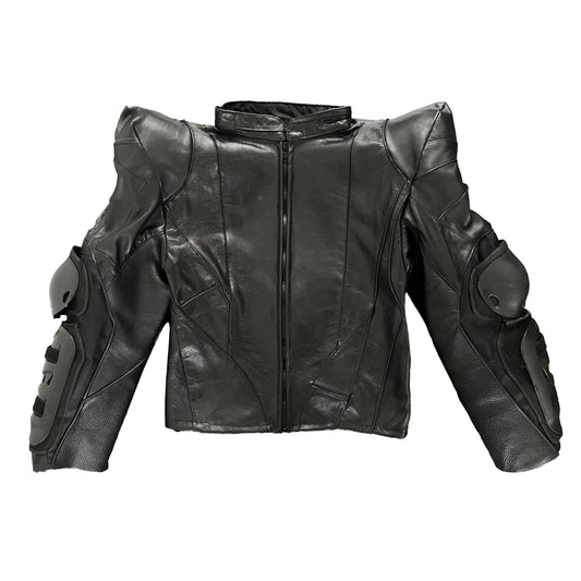 UPCYLED MOTO LEATHER JACKET 1/1