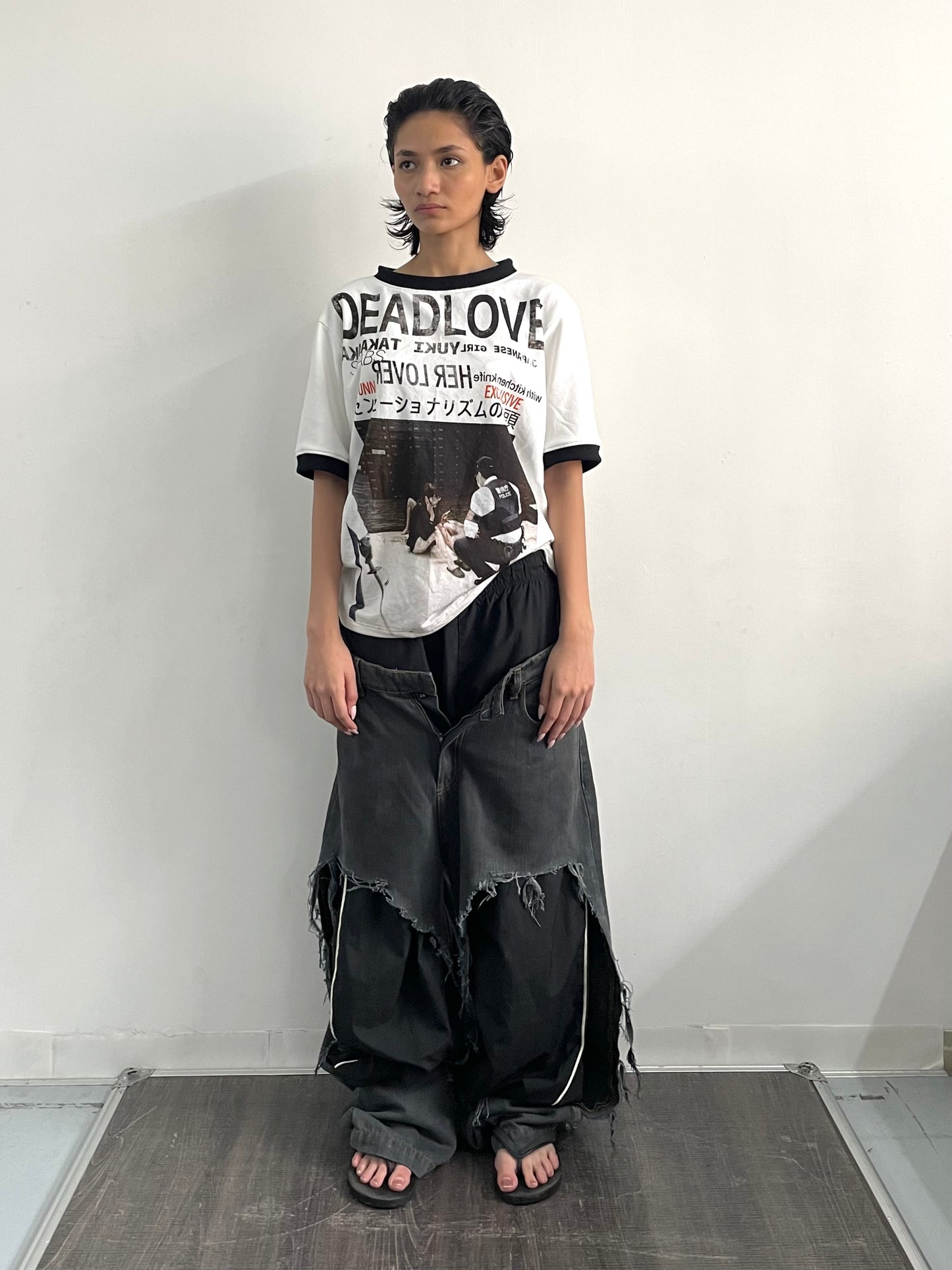 HYBRID DIRTY WASH JEANS