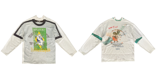 RAUCHEN KANN TÖDLICH SEIN Two Way T-shirt (trompe l'oeil) - Ships in 3-4 weeks