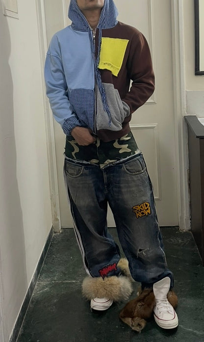 Hybrid reconstructed jeans