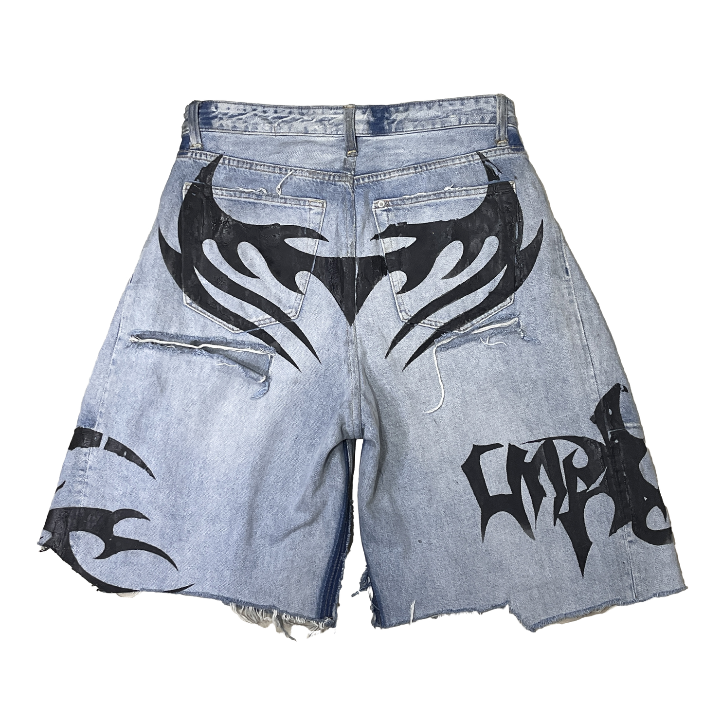 Nu Metal Denim Jorts Blue