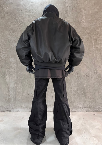 Black Bomber Jacket - FW23