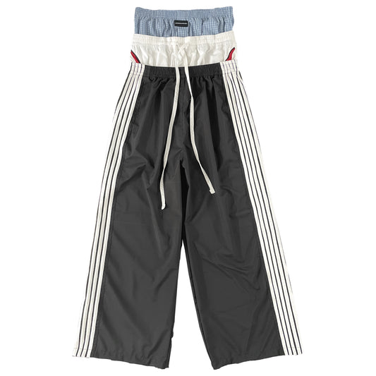 TRIPLE WAISTBAND TRACK PANTS