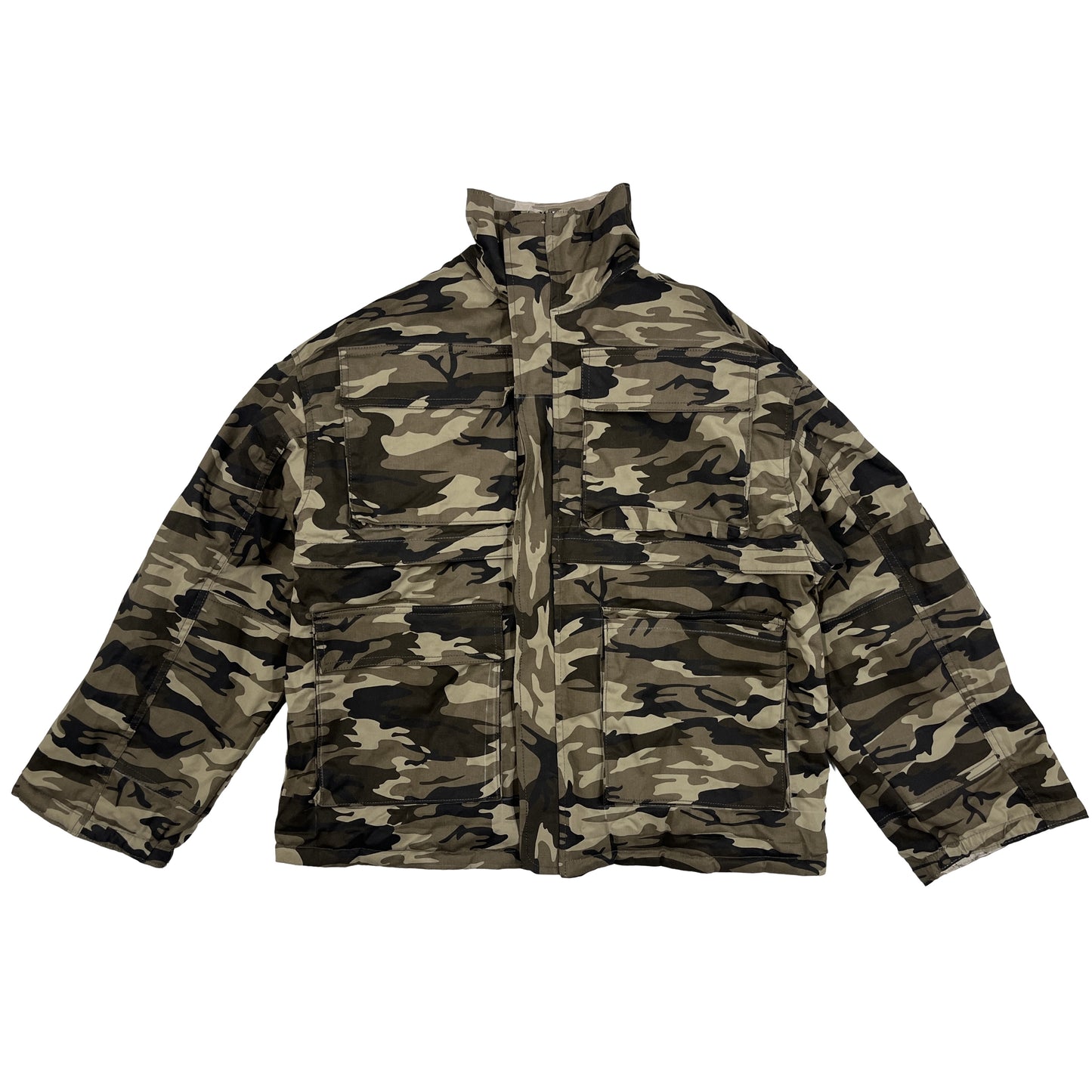 REVERSIBLE CAMO PARKA SAMPLE