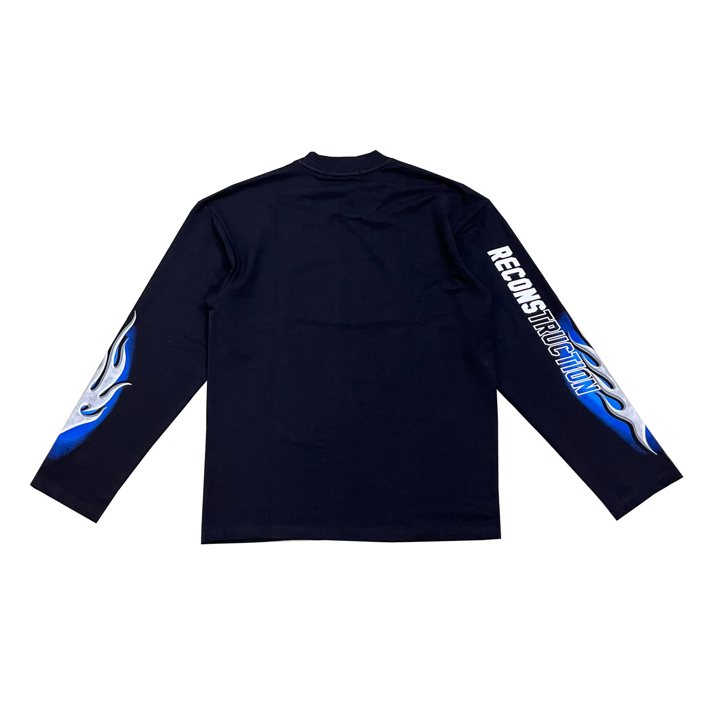 flames & cross logo tee