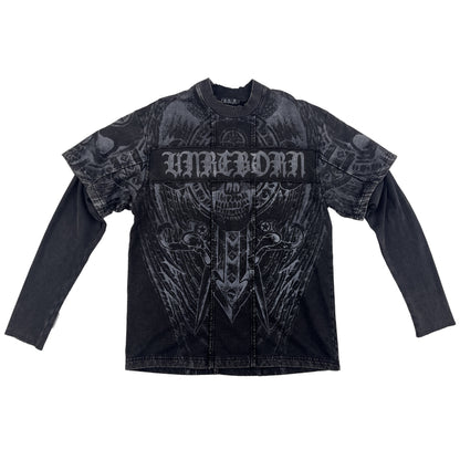 Cross logo patched sample
