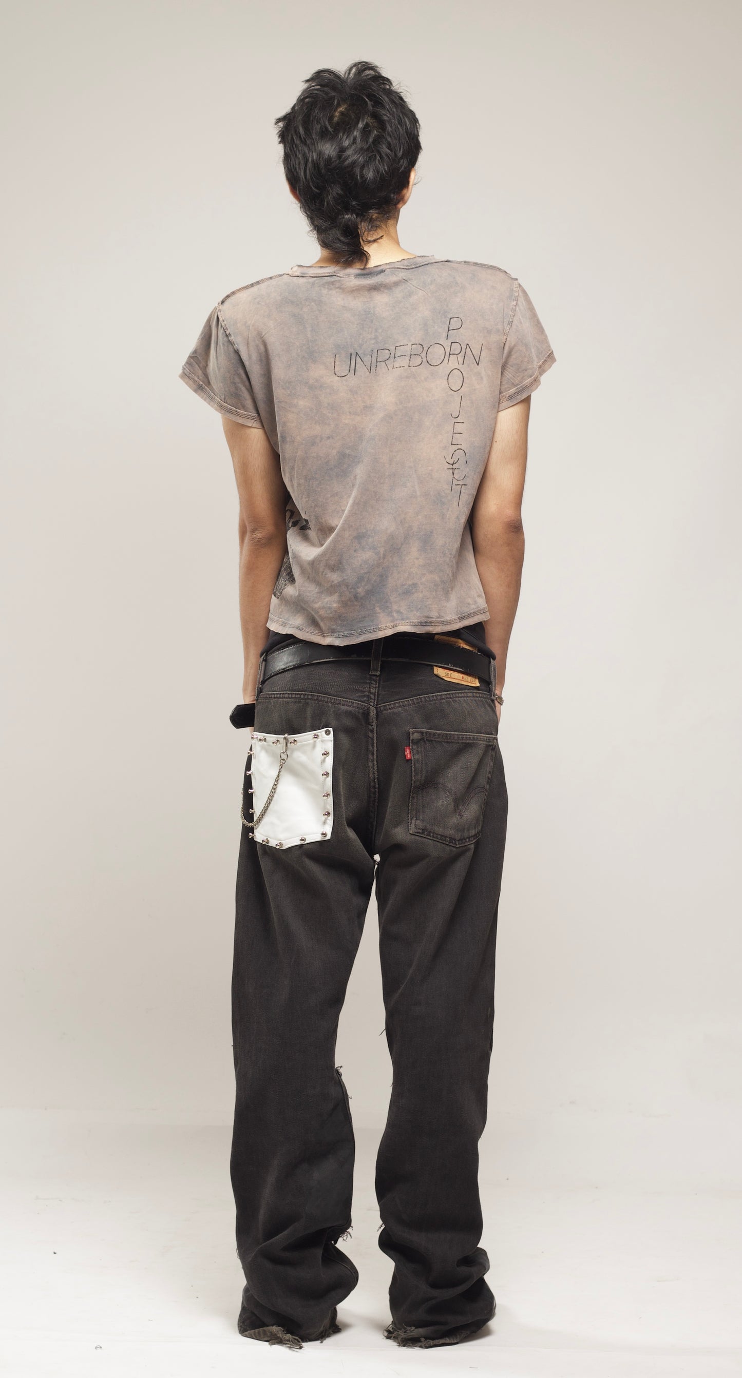 RECONSTRUCTED CARPENTER FLARED JEANS (Ships in 2 weeks)