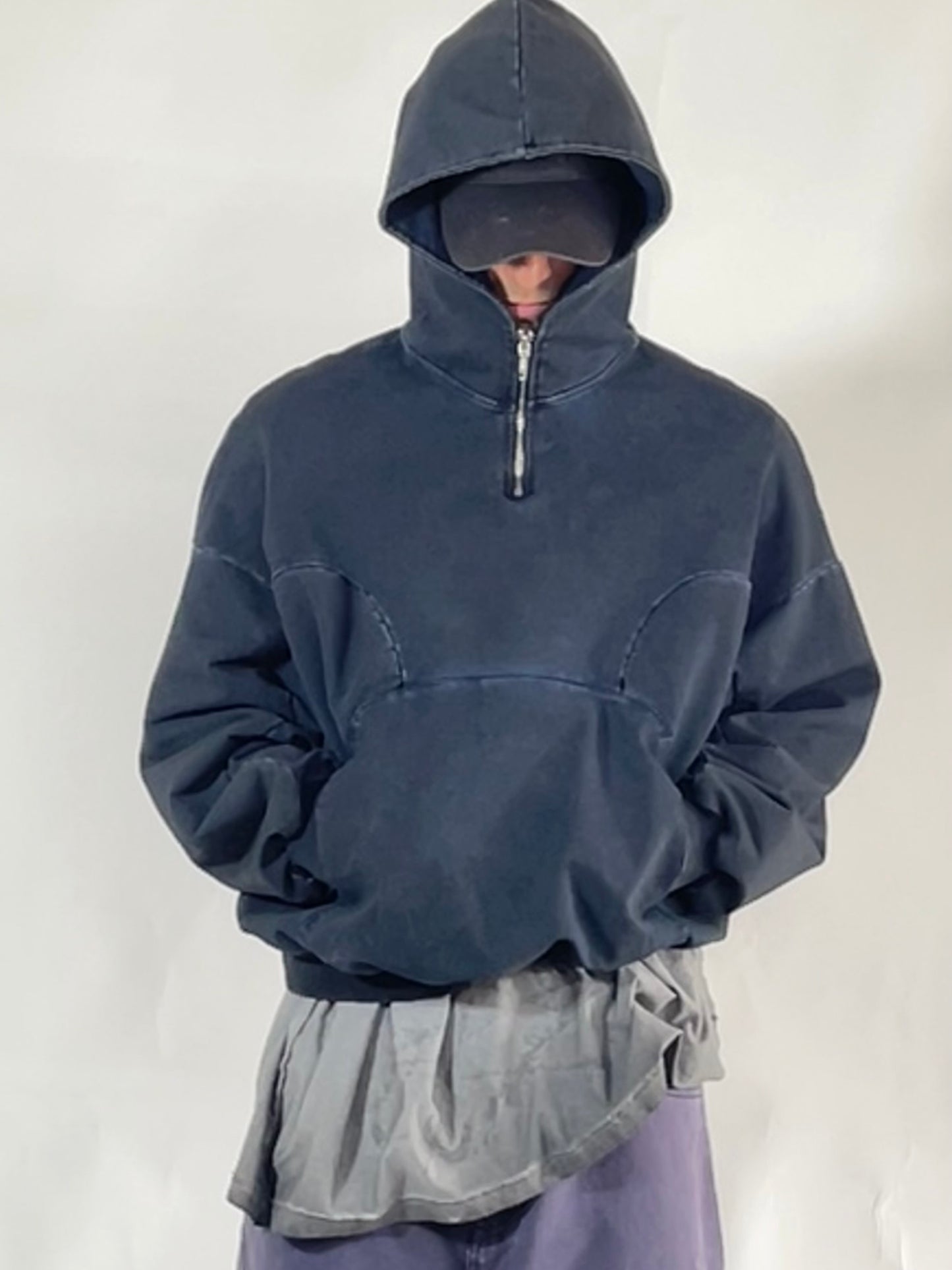 Garage Wash Hoodie Sample