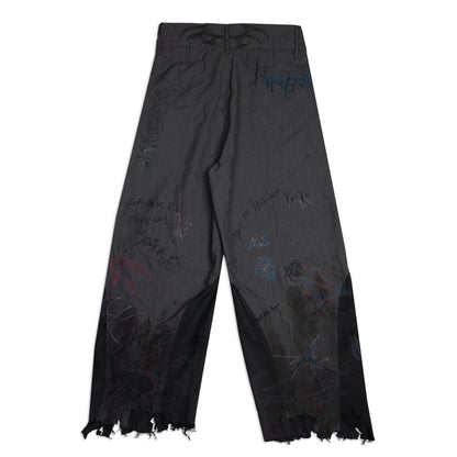 Enemy of State Reconstructed Pants