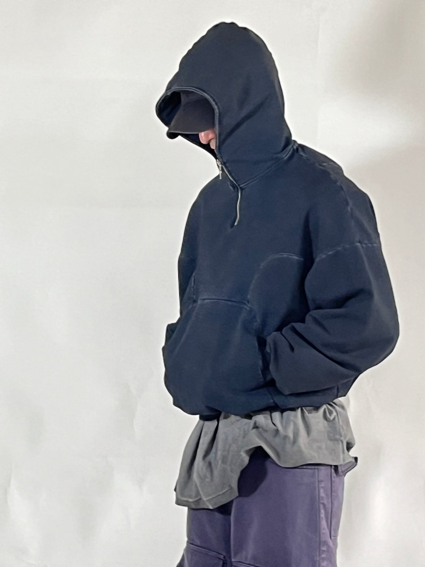 Garage Wash Hoodie Sample
