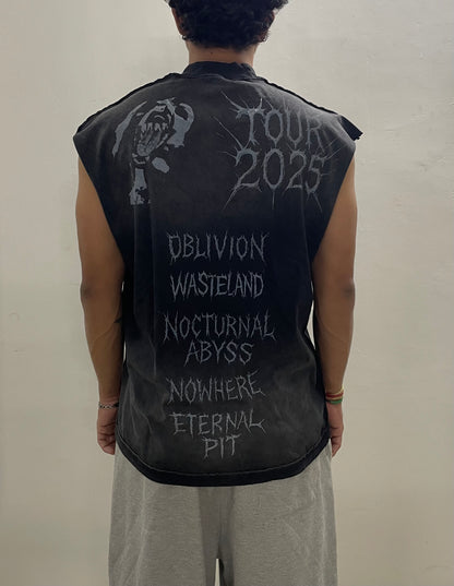 FERAL BRUTALITY TOUR TANK (FADED BLACK)