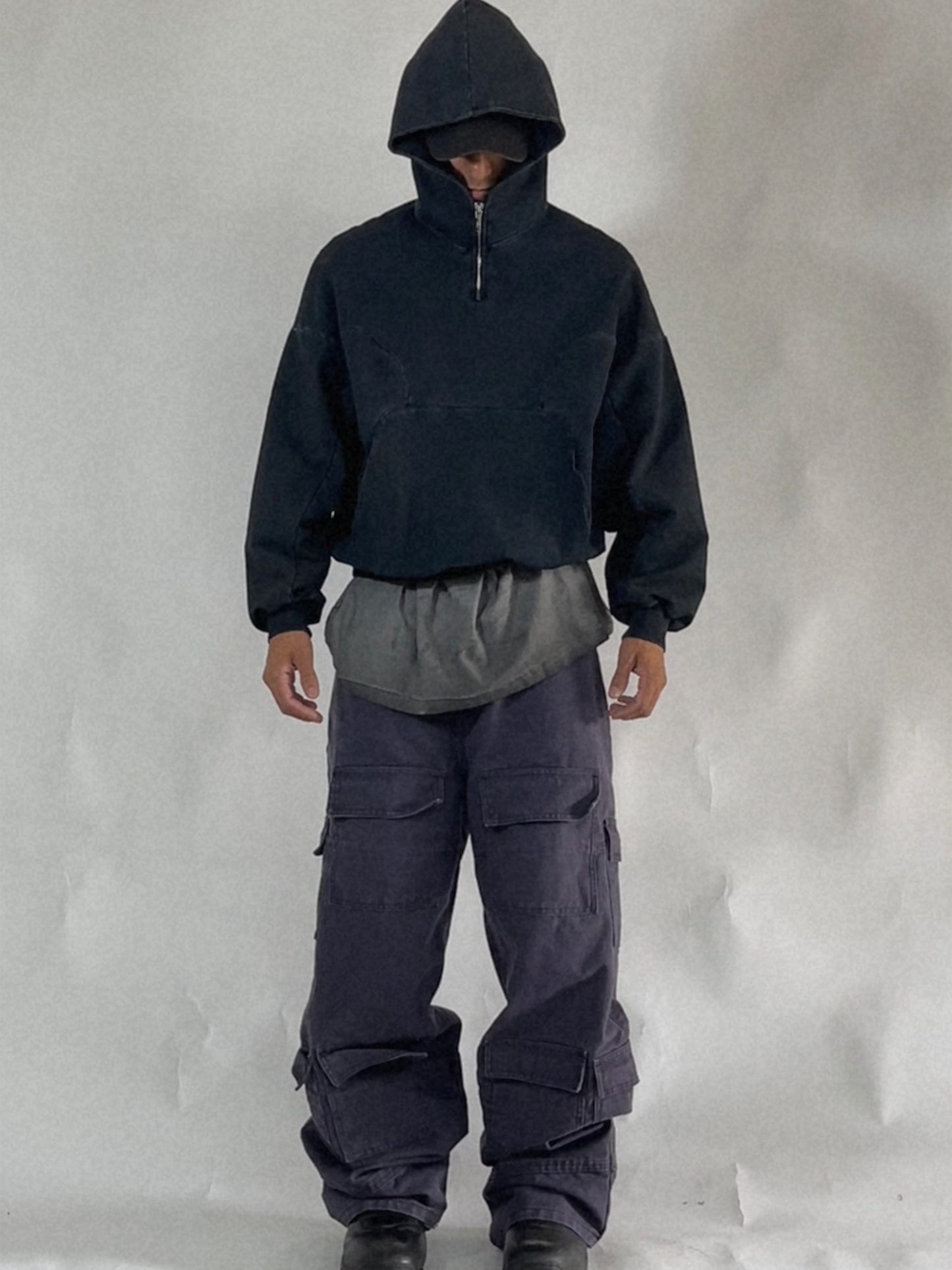 Garage Wash Hoodie Sample