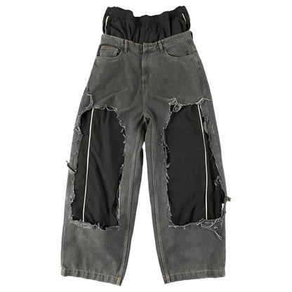 HYBRID DIRTY WASH JEANS