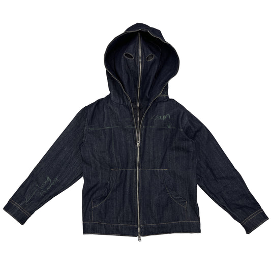 Denim Gimp Hoodie Slim Fit Sample