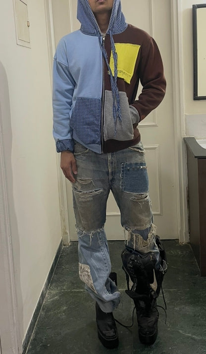Reconstructed hoodie