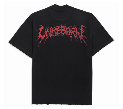 Hellraiser Half Sleeve - Faded Black