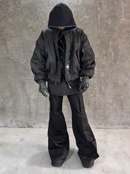 Black Bomber Jacket - FW23