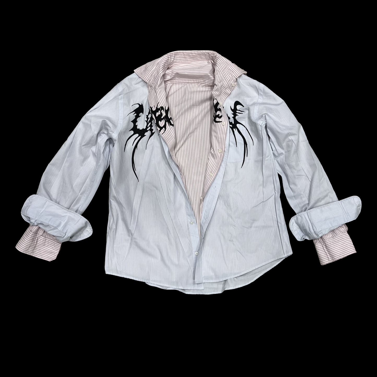 Double Layered Reversible Button Up Shirt 1/1