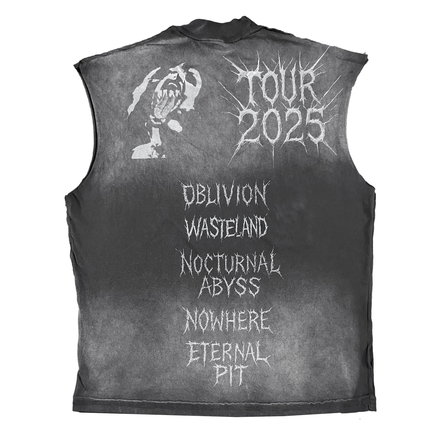 FERAL BRUTALITY TOUR TANK (FADED BLACK)