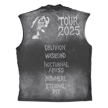 FERAL BRUTALITY TOUR TANK (FADED BLACK)