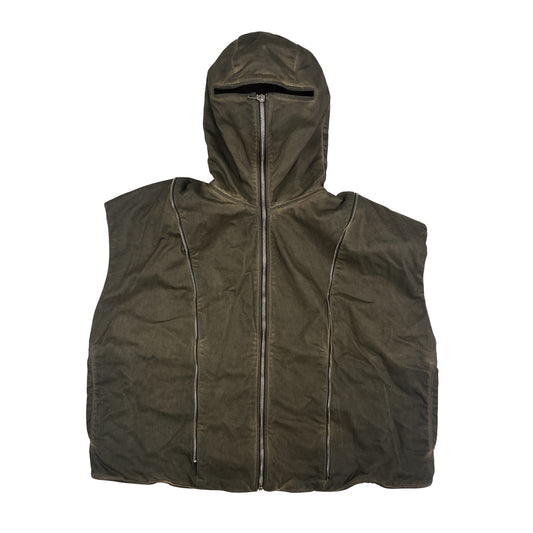 GRUNGE WASH SKI VEST SAMPLE