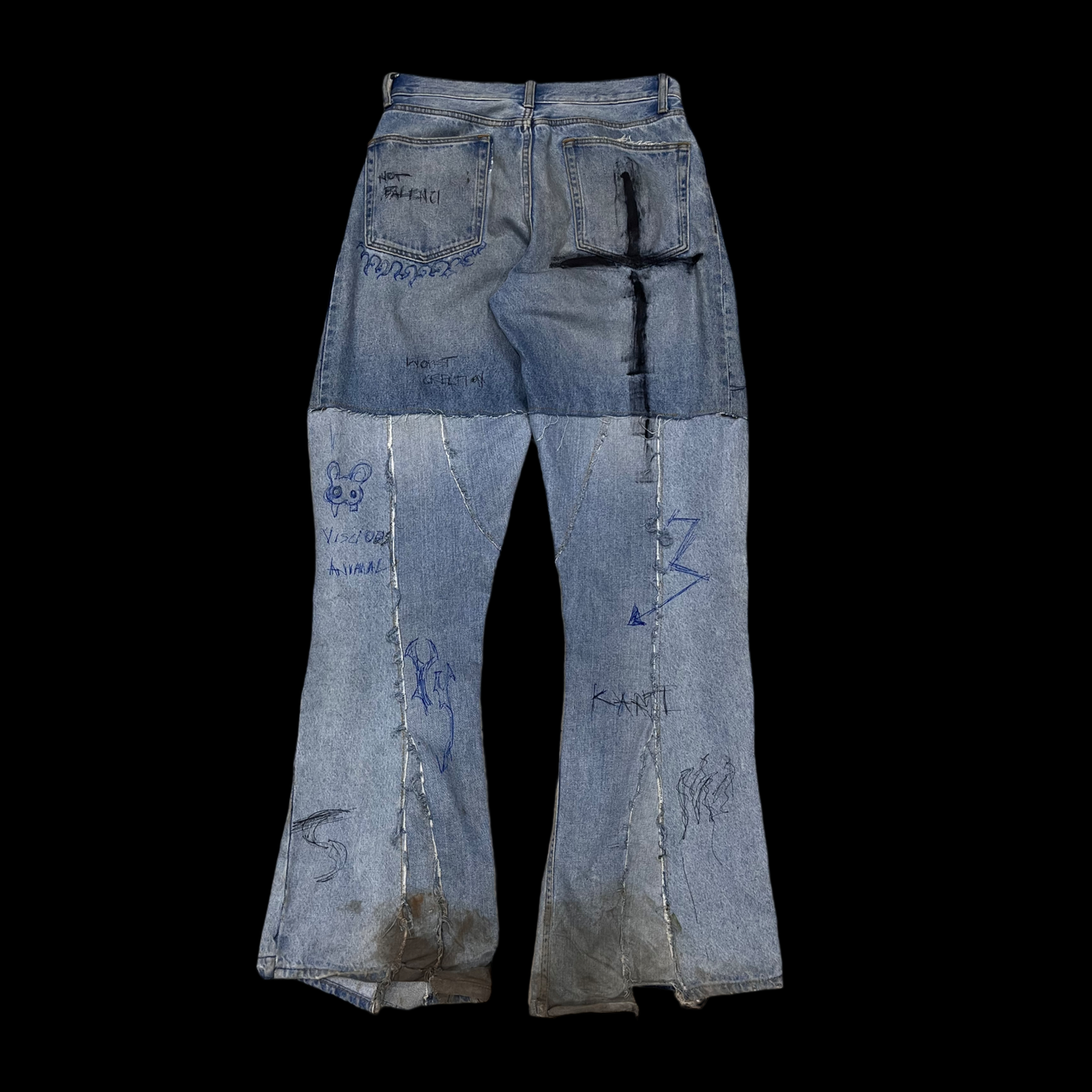 Rivulet Reconstructed Jeans
