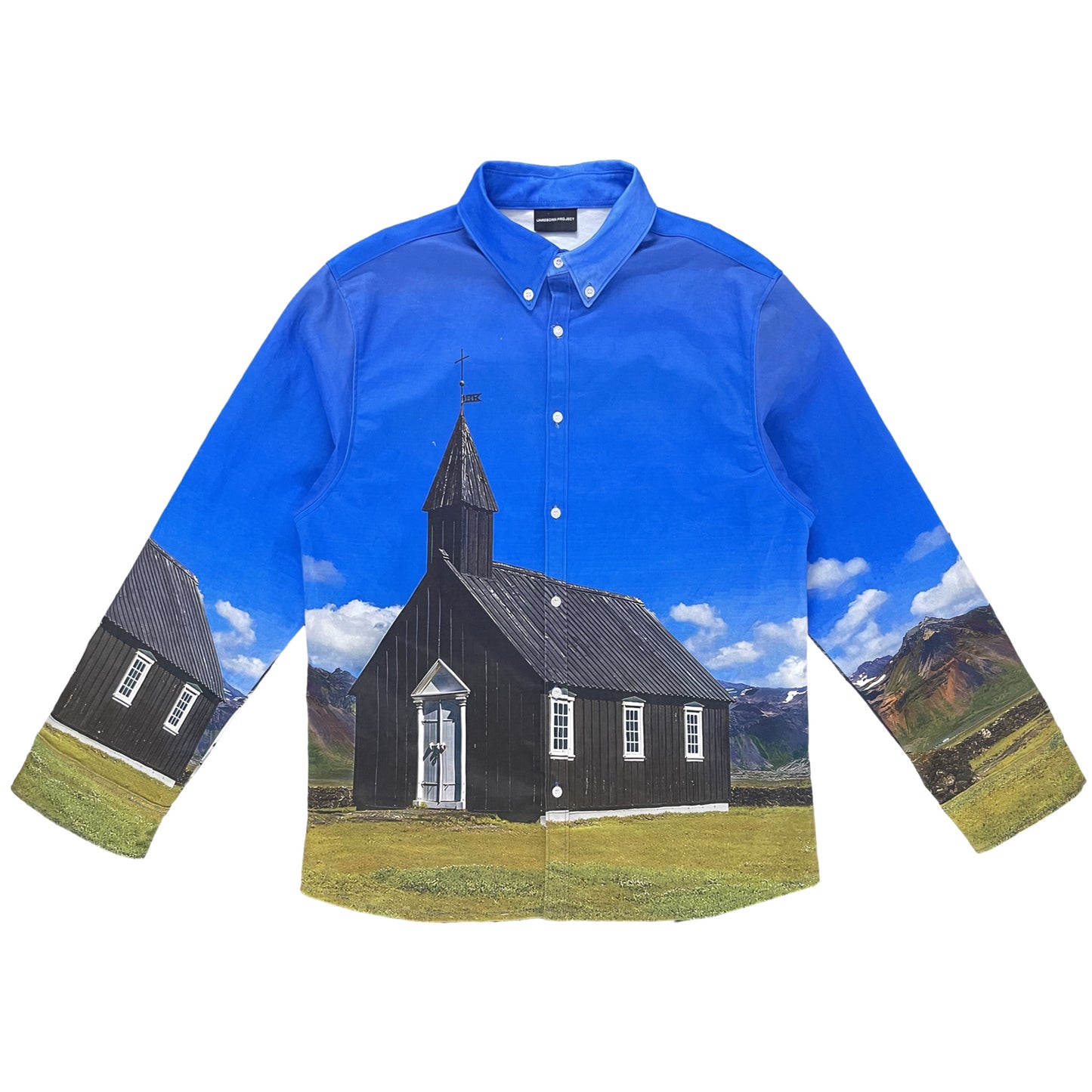 Búðakirkja (Black Church) Printed Shirt (SHIPS IN 3-4 WEEKS)
