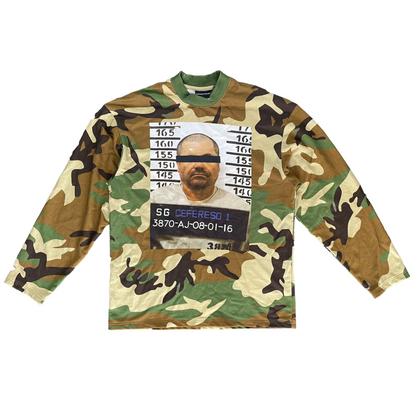 El Chapo Camo tee (SHIPS IN 4 WEEKS)