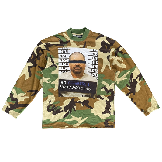 El Chapo Camo tee (SHIPS IN 4 WEEKS)