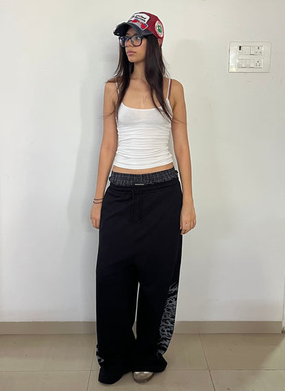 Boxer Sweatpants - Black
