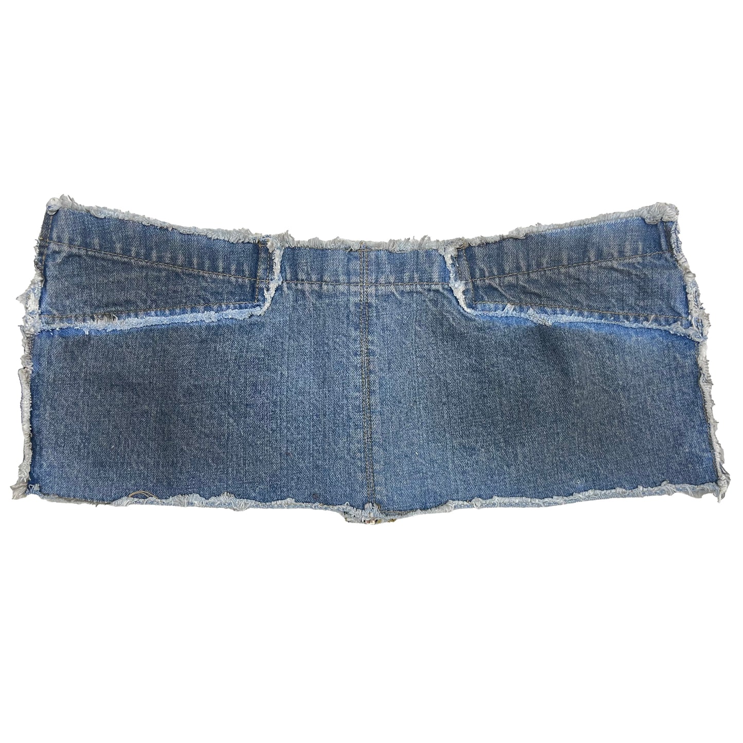 MINI DENIM SKIRT - DIRTY LIGHT BLUE SAMPLE