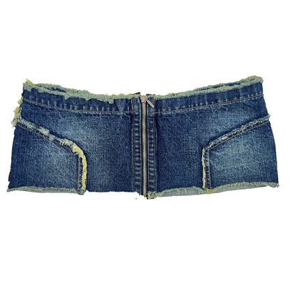 MINI DENIM SKIRT - VINTAGE BLUE SAMPLE