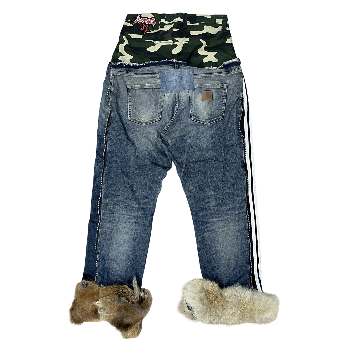Hybrid reconstructed jeans