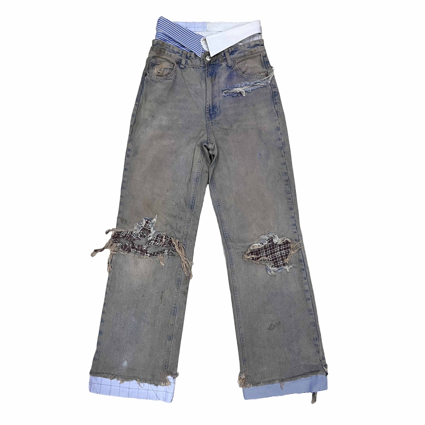 Hybrid Denim Shirt Pants