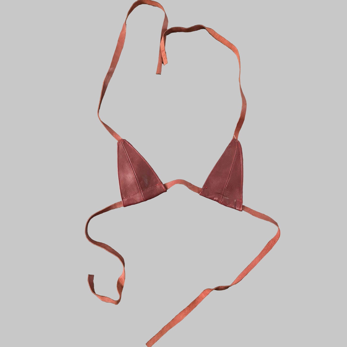 BIKINI RED LEATHER SAMPLE