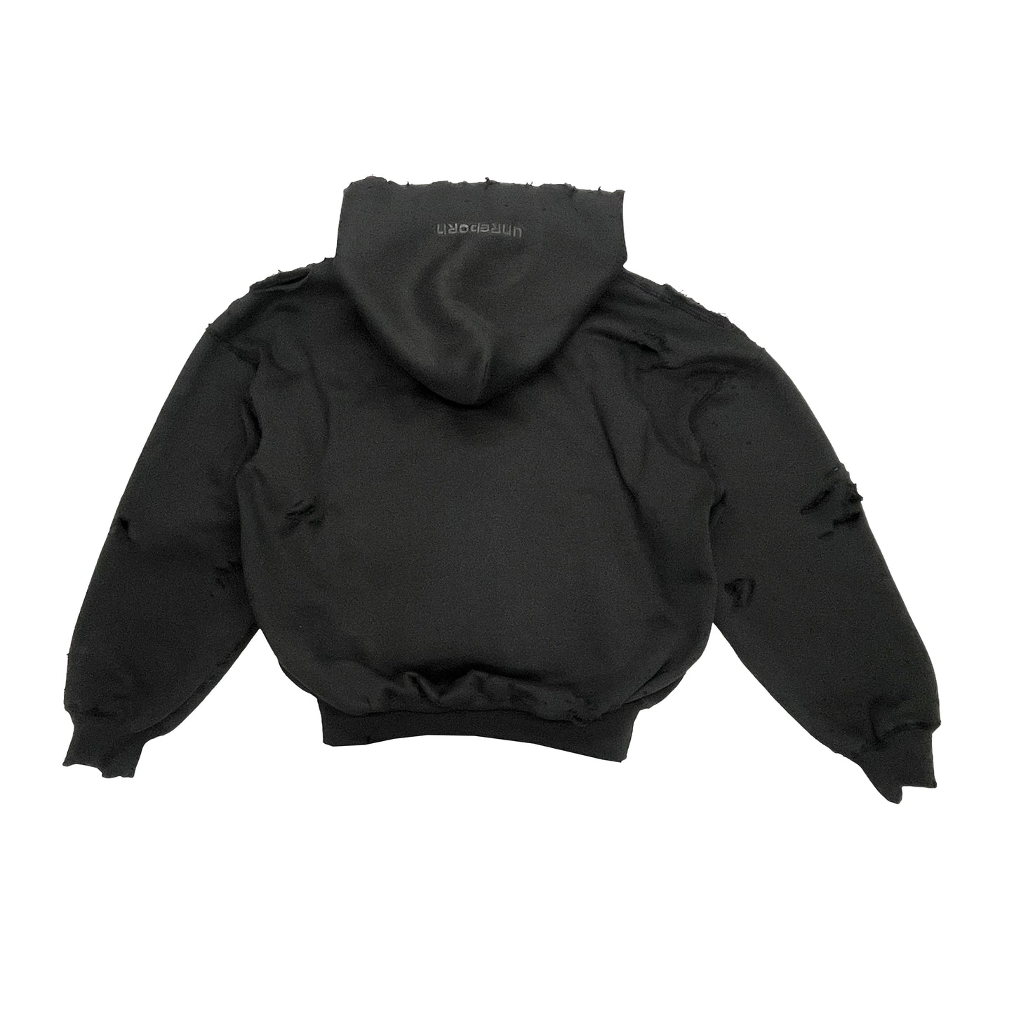 Distressed hellraiser hoodie