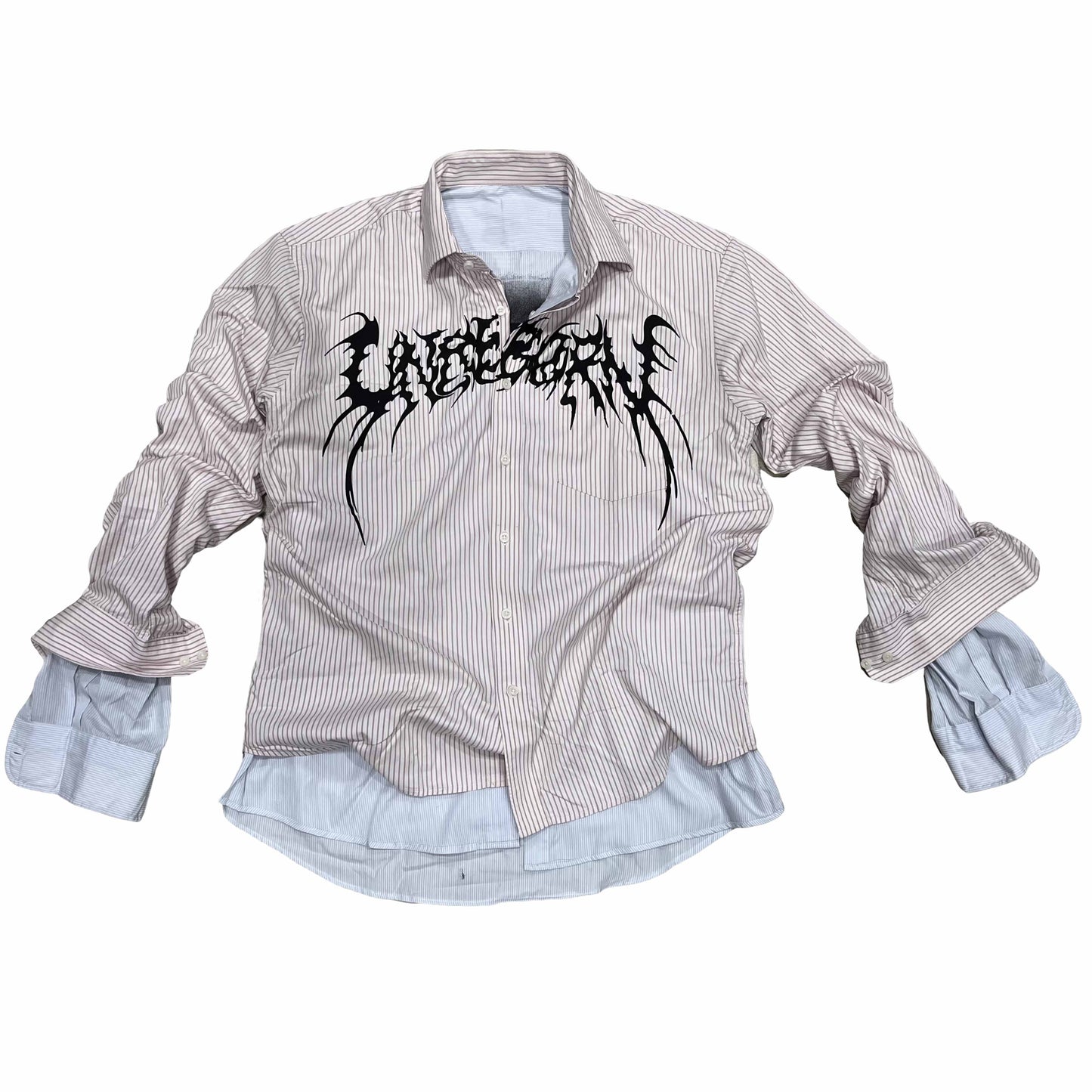 Double Layered Reversible Button Up Shirt 1/1