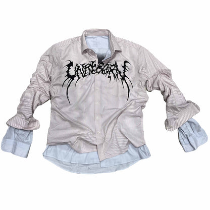 Double Layered Reversible Button Up Shirt 1/1
